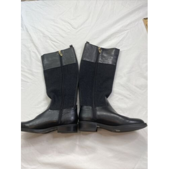 Tommy Hilfiger Womens Almond Toe Knee High Fashion Boots, Black 5M A080422 - Picture 6 of 8